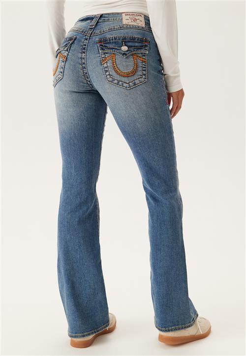 True Religion Rainbow Pkt Becca Mr Bootcut Big T