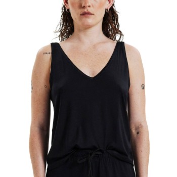 Bread & Boxers Bread and Boxers Pyjama Tank Top Sort modal Small Dame