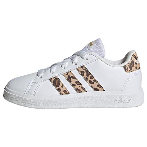 ADIDAS SPORTSWEAR Sportssko 'Grand Court 2.0'  beige / camel / mørkebrun / hvid