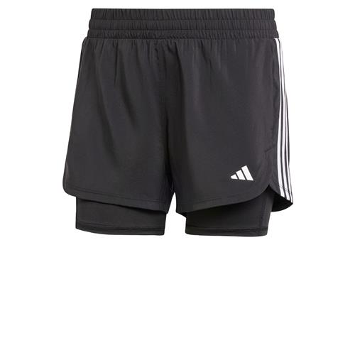 ADIDAS PERFORMANCE Sportsbukser 'Pacer'  sort / hvid