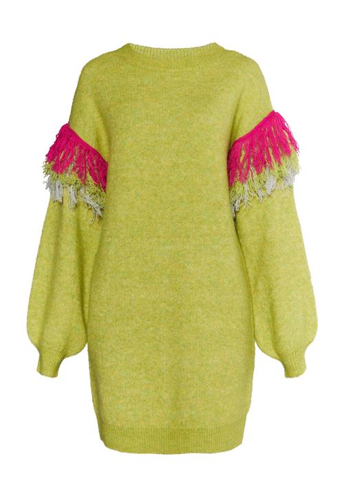 IZIA Pullover  lysegrå / siv / pink