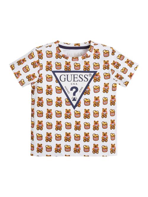 GUESS Bluser & t-shirts  blå / brun / hvid