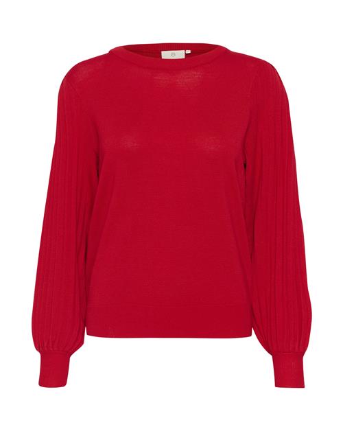 Kaffe Pullover 'Lone'  rubinrød