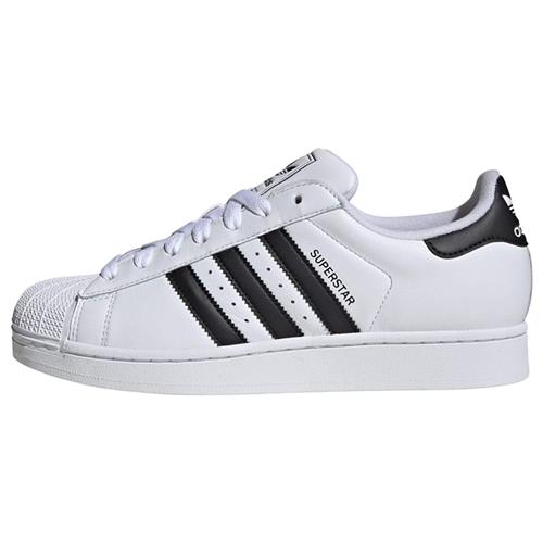 ADIDAS ORIGINALS Sneaker low 'SUPERSTAR II'  sort / hvid