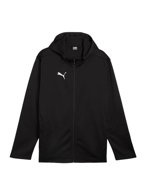 PUMA Sportsjakke 'TeamFinal'  sort / hvid