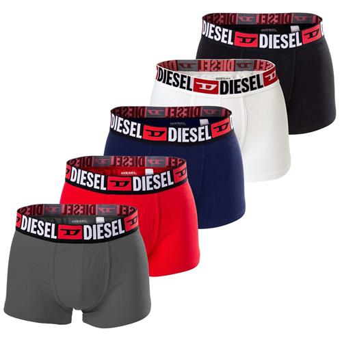DIESEL Boksershorts 'Damien'  mørkeblå / mørkegrå / rød / sort / hvid