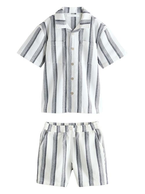 Next Sæt  ecru / marin