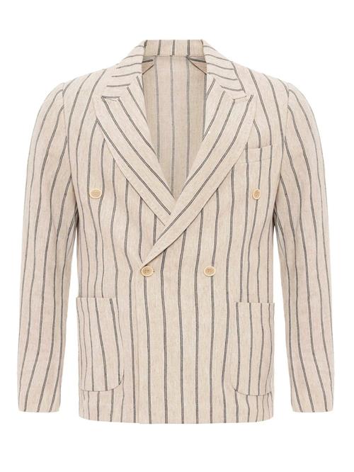 Antioch Jakke  antracit / lysegrå