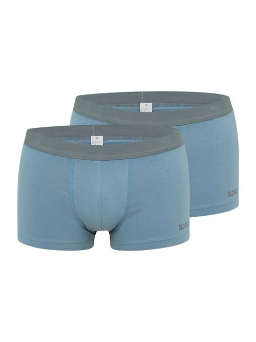 SLOGGI Boksershorts 'GO ABC 2.0'  dueblå / mørkegrå