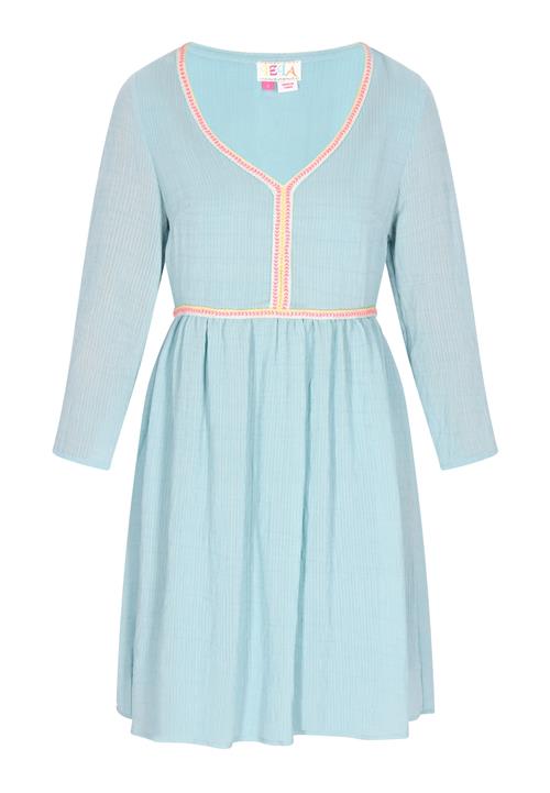 IZIA Kjole  lyseblå / pastelgul / lys pink / hvid