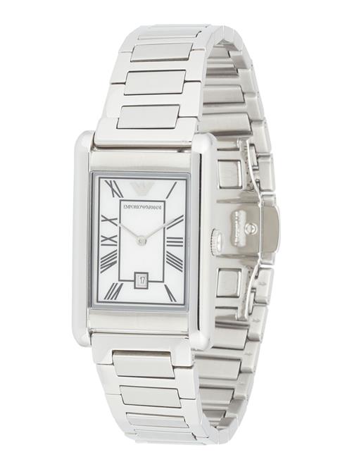 Emporio Armani Analogt ur  sort / sølv / hvid