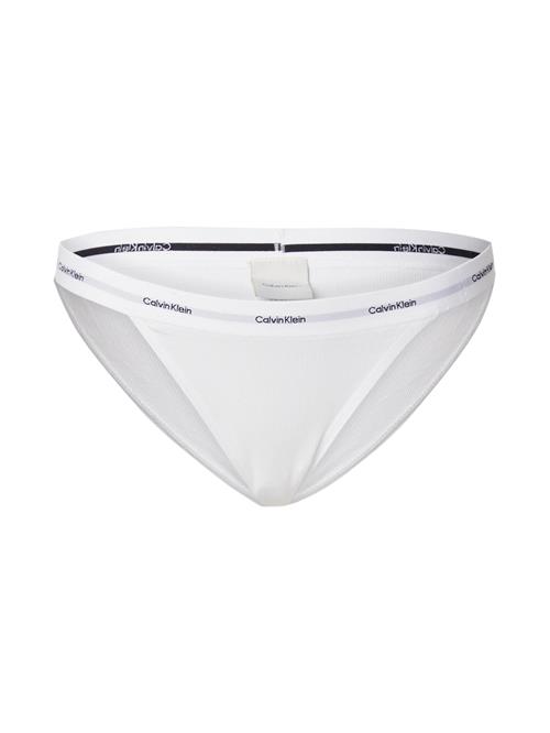 Calvin Klein Underwear String  sort / hvid