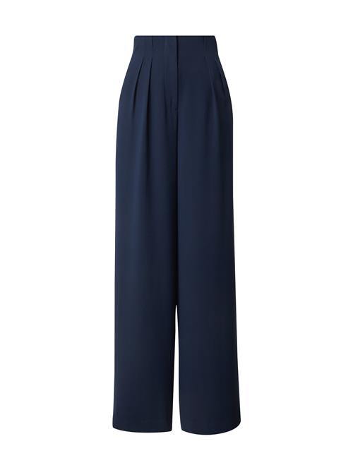 LeGer by Lena Gercke Bukser med lægfolder 'Camilla'  mørkeblå