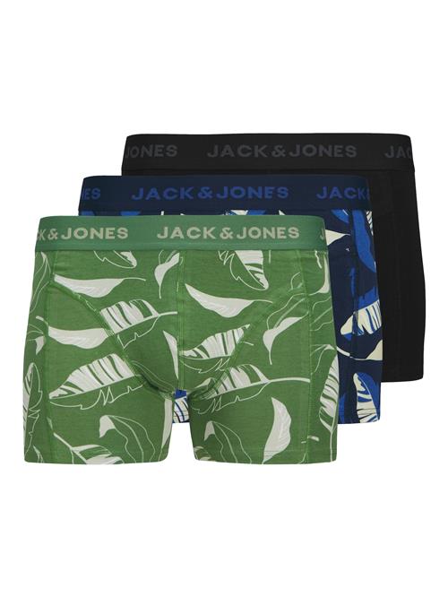 JACK & JONES Boksershorts 'JACCABANAS'  blå / grøn / sort