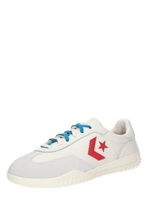 CONVERSE Sneaker low 'RUN STAR'  creme / grå / rød