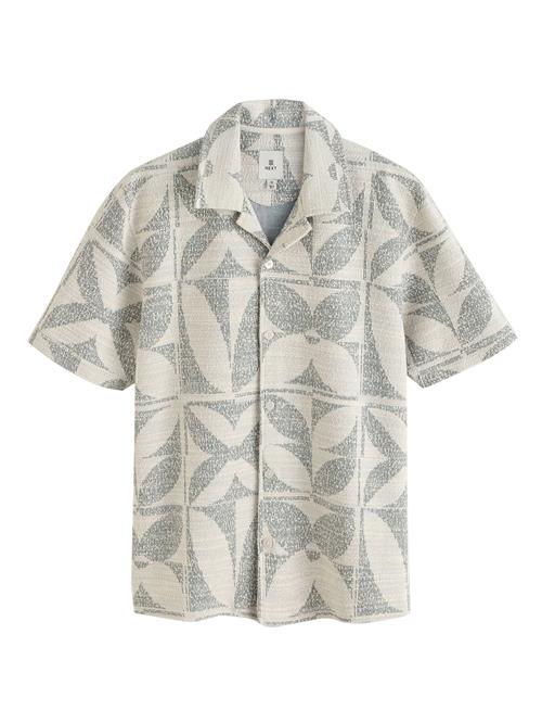 Next Skjorte  grå / uldhvid