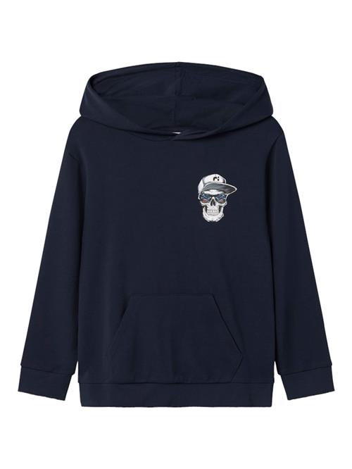 NAME IT Sweatshirt 'NKMLAMBERT'  navy / sort / hvid