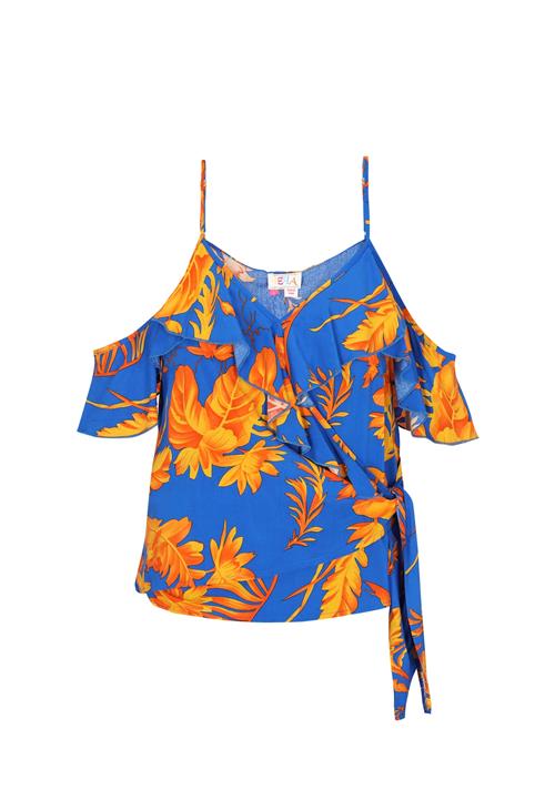 IZIA Overdel 'Fashion Look'  royalblå / orange / mandarin