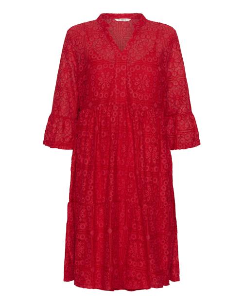 Cream Kjole 'CRTiley'  knaldrød