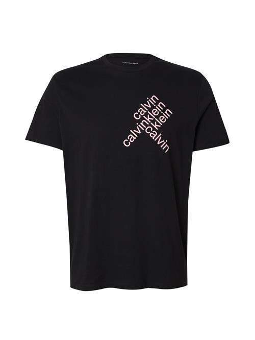 Calvin Klein Jeans Bluser & t-shirts  gammelrosa / sort