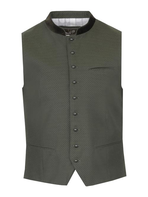MARJO Bayerisk vest 'Wattendorf'  oliven / mørkegrøn