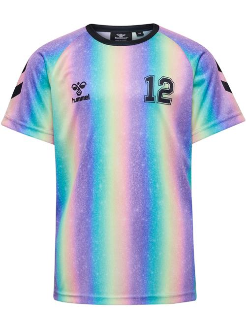 Hummel Funktionsskjorte  turkis / lilla / pink / sort