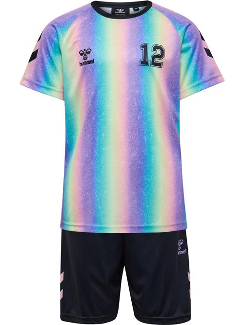 Hummel Sæt  lyseblå / lysegul / lys pink / sort