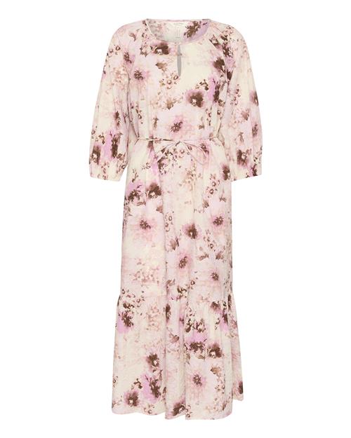 Part Two Sommerkjole 'Reidun'  beige / lysebrun / lyserød