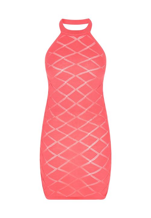 IZIA Strikkjole 'Spring Summer'  koral