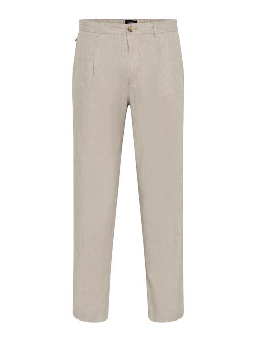 Matinique Bukser med lægfolder 'Hart'  greige