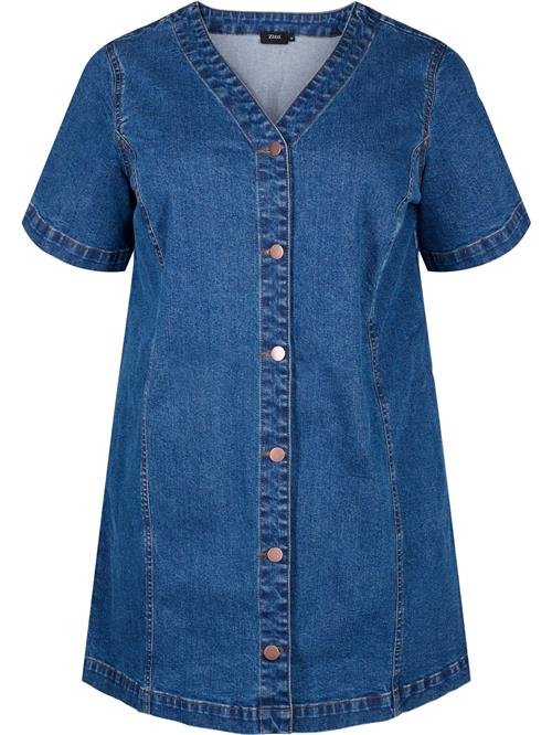 Zizzi Kjole 'Jevila'  blue denim
