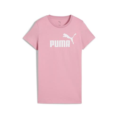 PUMA Shirts 'Ess No. 1'  lyserød / hvid