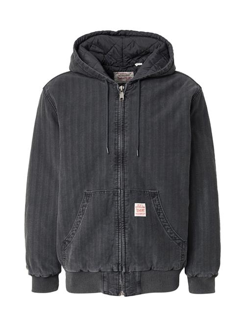 LEVI'S ® Overgangsjakke 'Potrero Denim Hoodie'  black denim