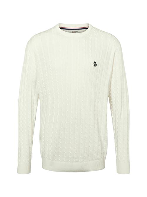 U.S. POLO ASSN. Pullover 'Mads'  sort / hvid