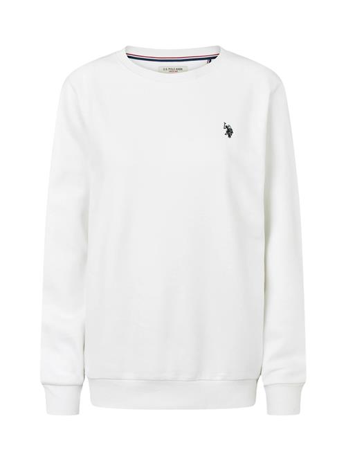U.S. POLO ASSN. Sweatshirt 'Helen'  sort / hvid