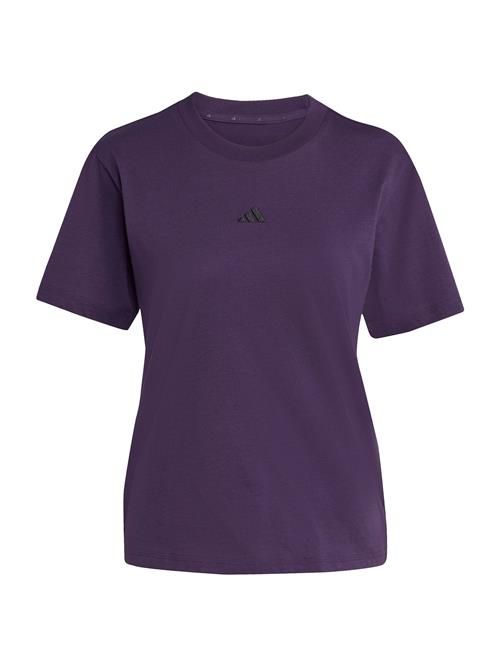 ADIDAS SPORTSWEAR Funktionsbluse  mørkelilla / sort