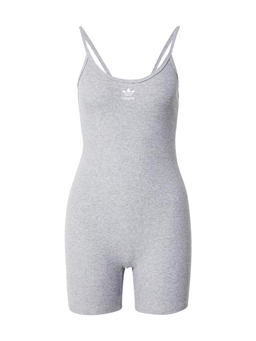 ADIDAS ORIGINALS Jumpsuit 'Essentials'  grå-meleret / hvid