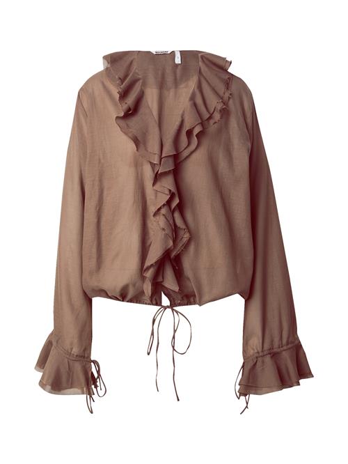 WEEKDAY Bluse 'Dea'  mørkebeige