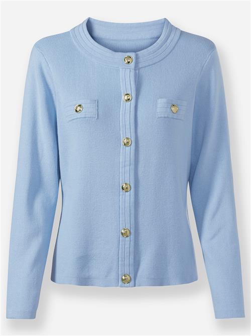 heine Cardigan  himmelblå