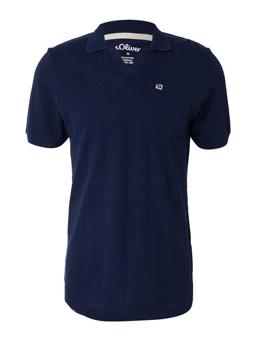 s.Oliver Bluser & t-shirts  navy / hvid