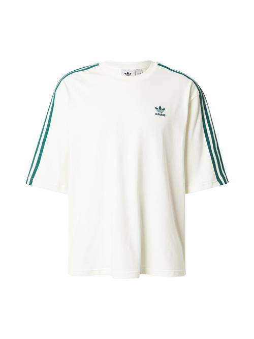 ADIDAS ORIGINALS Bluser & t-shirts 'Adicolor'  grøn / hvid