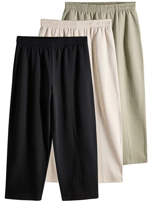 The Set Bukser  lysebeige / khaki / sort