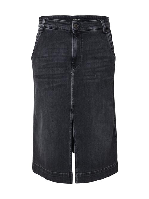 REPLAY Nederdel  mørkegrå