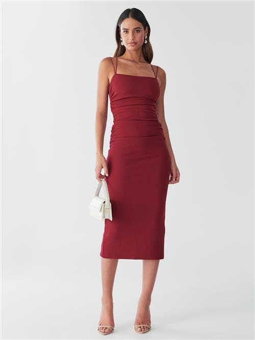 BWLDR Coctailkjole 'RYETTE'  burgunder