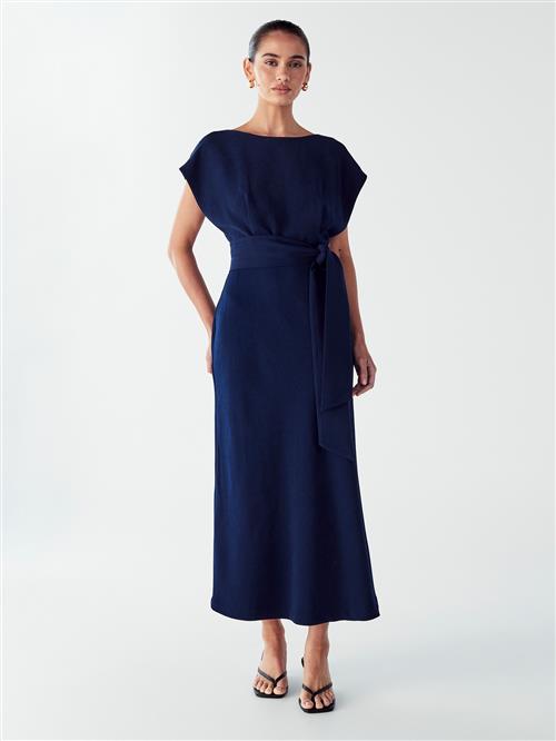 Willa Kjole 'SHAUNA MIDI DRESS'  navy