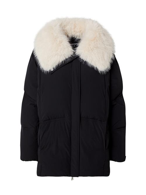 PATRIZIA PEPE Vinterjakke  sort / hvid