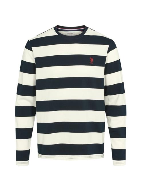U.S. POLO ASSN. Pullover 'Tage'  sort / hvid