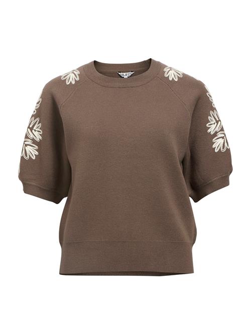 OBJECT Pullover 'OBJRashia'  choko / hvid