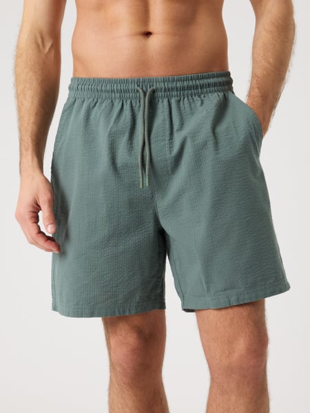 Björn Borg Borg Seersucker Resort Shorts Grøn, M