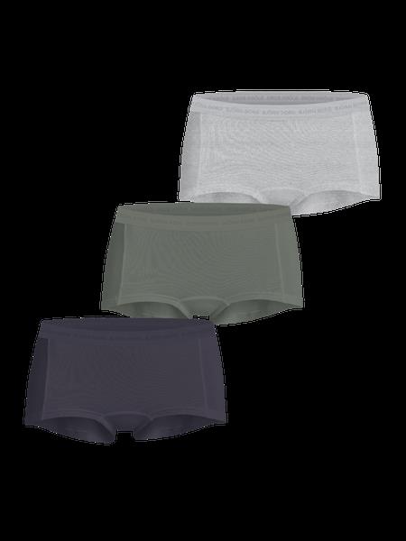 Björn Borg Everyday Cotton Boxer Shorts 3-pack Grøn, S